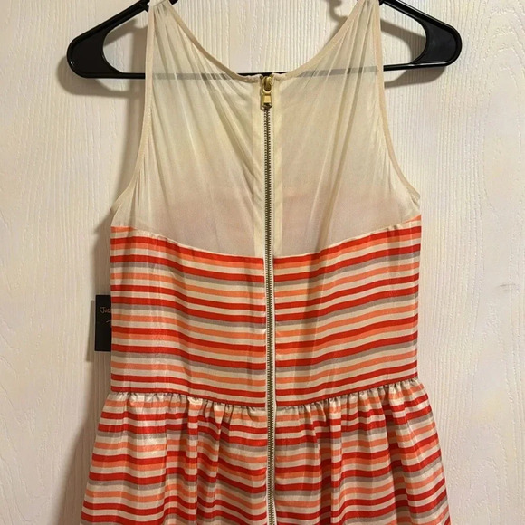 NWT Girls Striped Sleeveless Size 6 Dress Party Flowy Semi Formal Wedding Party - Picture 7 of 8
